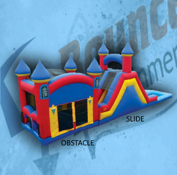 Double Play C: obstacle course and slide Double Play C: obstacle course and slide