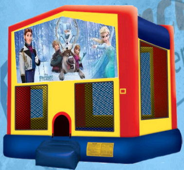 Frozen Bounce House A Frozen Bounce House A
